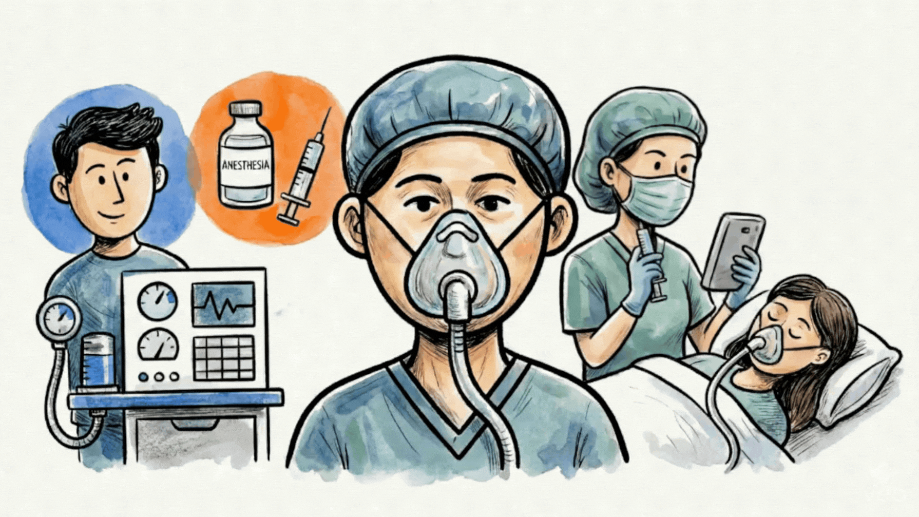 Anesthesia Board Animation